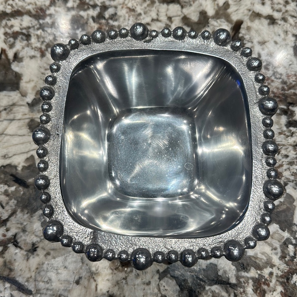 Mariposa metal candy dish